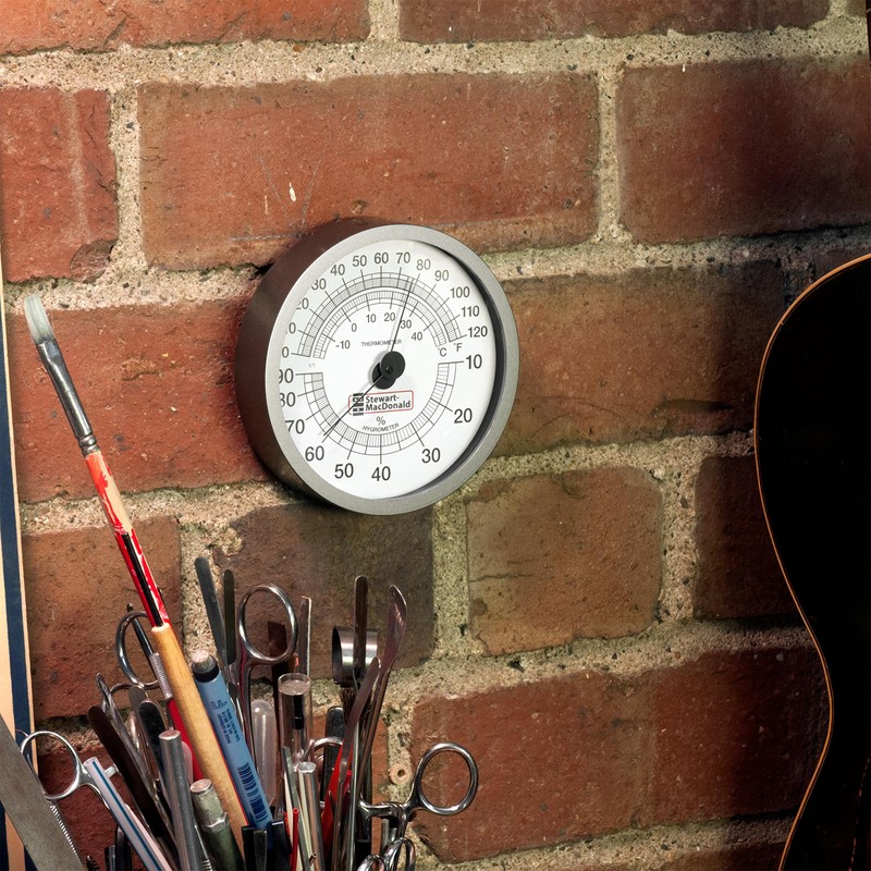 StewMac Hygrometer/Thermometer
