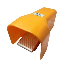 Interstate Pneumatics VFP440CL 2-Position 3-Port Foot Pedal Air Control Valve with Lock & Protective Guard