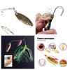 Value Sport 6Pcs Spinner Bait Bass Spinnerbaits Kit Hard Metal