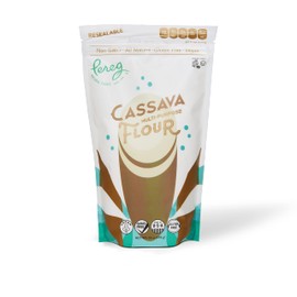 Cassava Flour (14 Oz x 6 Pack) | Gluten-Free, Non-GMO, Grain-Free, Paleo & Vegan Baking & Cooking Flour | Wheat Flour Substitute | Made From Fresh Raw (Yuca) Root | Smooth Texture