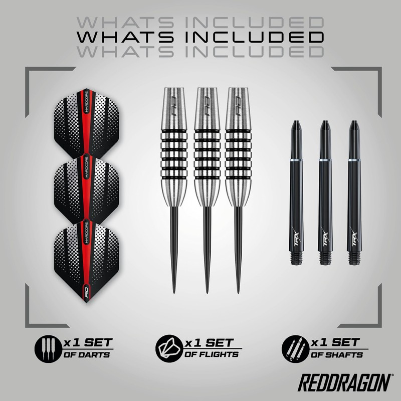 RED DRAGON Swingfire 2: 23g Flightmaster - Tungsten Darts Set