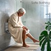 Wall Mounted Shower Seat – 16IN Teak Fold Down Shower