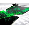 BIKE-label Tank Pad Motorcycle Skull Green Compatible with Kawasaki X500143VA