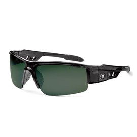 Ergodyne Skullerz Dagr Polarized Safety Sunglasses- Black Frame, G15 Lens