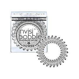 invisibobble Power Traceless Hair Ring, Crystal Clear