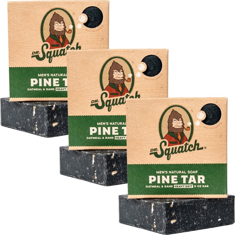 Dr. Squatch Natural Men’s Bar Soap - Cold Process Body