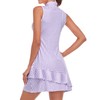 Tennis Dress for Women Classic Golf Outfits Sleeveless Short Dresses
