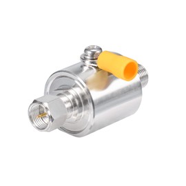 BINGFU SAT Blitz Surge Protector F Male to F Female 75 Ohm DVB-S Coaxial Lightning Arrester DC 0-3GHz Connector for Internet Digital TV Satellite Antenna Connections