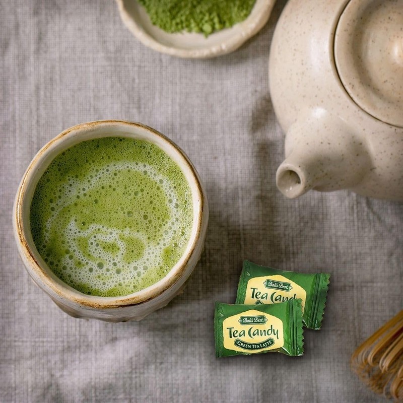 Bali's Best Green Tea Latte Candy, 5.3 Oz (Pack of