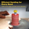 Dark Stone Sanding Sleeves for Oscillating Spindle Sander, Aluminum Oxide,