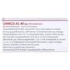 GINKGO AL 40 mg film-coated tablets, pack of 60