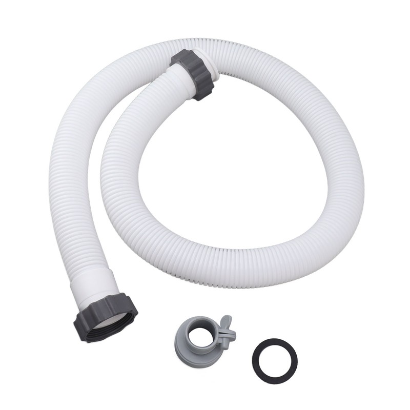 1.5in Diameter 59in Long Accessory Pool Pump Replacement Hose Filter