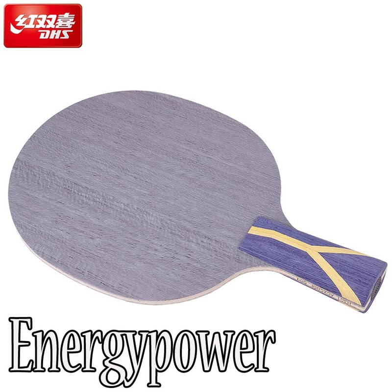 EnergyPower Table Tennis Racket, Red Soki DHS Leopard 301, 5+2