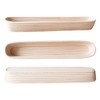 2 Pack 21.7 Inch Oval Banneton Proofing Basket Set, Natural