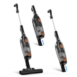 SEJOY 3 in 1 Corded Vacuum Portable Handheld Stick Electric Vacuum Cleaner - Black