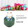 Music Box Round Shape Fortune Cat Style Pleasing Melody Exquisite
