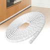 Flexible Bead Molding Trim, 10ft White Wall Molding Trim Peel