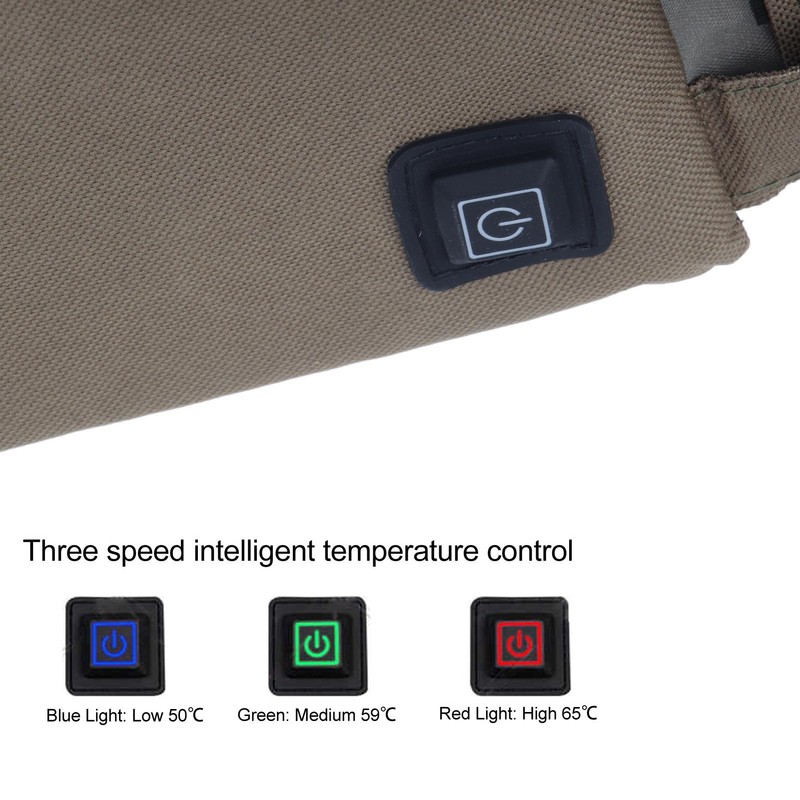 Portable Heated Seat Cushion Outdoor Foldable USB Powered Chair Pad