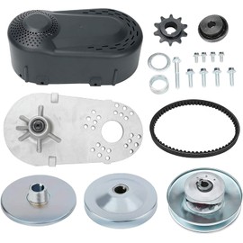 1" Go Kart Torque Converter CVT Comet Clutch Go Kart Clutch Kit | Replaces Comet 219554A 203814A TAV2 30-75 Yerf Dog Manco Mini Bike 10T #40/41 Chain