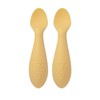 Nuby Silicone Mini Spoons - (2-Pack) Baby-Led Weaning Spoons for