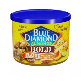Blue Diamond Almonds Bold Blue Diamond Elote Flavored Almonds 6Oz Resealable Travel Snack