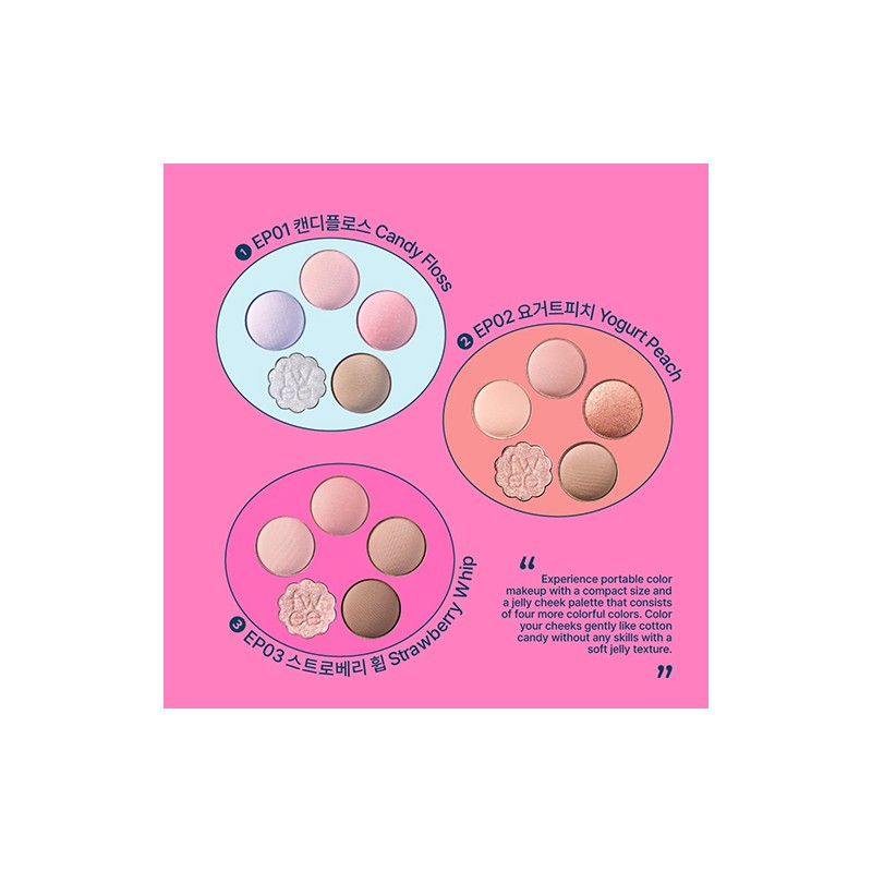 fwee [fwee]Pocket Eye Palette (5 Colors)