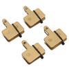 4 Pair Bike Brake Pads with Installation Tools Metal Reliable