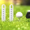 2pcs Adjustable Golf Tee Height Tool, Easy to Use Tee