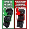 SWITCHDOCTOR Window Master Switch Set for 2007-2010 Jeep Grand Cherokee,