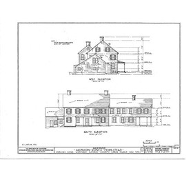 HistoricalFindings Photo: Jackson Jones Homestead,Merrick Road,Wantagh,Nassau County,NY,New York,HABS,3