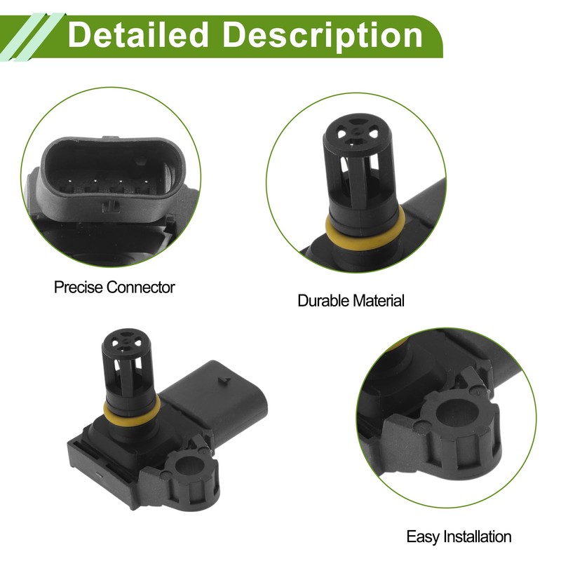 HEROFFIX Manifold Absolute Pressure MAP Sensor for FIAT 500X 2018-2025