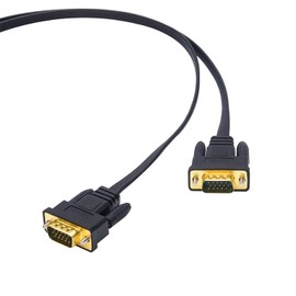 DTech VGA Cable 5 m 15-Pin Male to Male VGA to VGA Cable Full HD 1080P