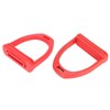 1 Pair Horse Stirrups Rubber Pad Slip Resistance Professional Engineering