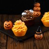 Bake Choice 400pcs Mini cupcake liners for baking, Dark Brown