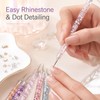 Plman 9PCS Nail Dotting Pen Set for Salon Art Stippling