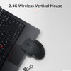 VELATEMOR Ergonomic Vertical Mouse, 2.4G Wireless Mouse with 3 DPI