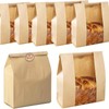 100/150/200 PCS Large Paper Bread Bags, 13.7 x 8.2 x