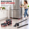6-Piece Furniture Mover Tool Set with Lifter, Extension Bar and