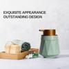 Luxflowing Ceramic Foaming Hand Soap Dispenser with Pump, Featuring Artistic