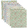 Qililandiy 7 Pcs Flower Series Fat Quarters Fabric Bundles Quilting