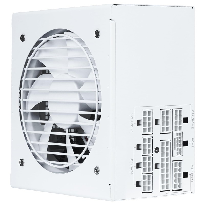 SAMA White 650W Power Supply - Fully Modular 80 Plus