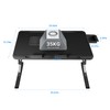 iXTRA Lap Desk,Laptop Lap Desk Include Cooling Fan,Adjustable Lap Desk