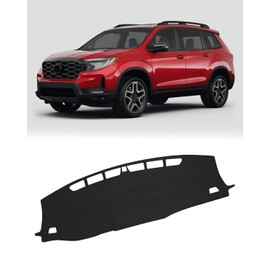 FIILINES Dash Cover Compatible with Honda Passport 2019 2020 2021 2022 2023 Dashboard Mat Passport Accessories Dash Cover Sunshade Nonslip Mesh Protector No Glare