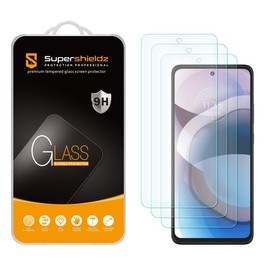 Supershieldz (3 Pack) Designed for Motorola (One 5G Ace) / One 5G UW Ace/Moto G 5G (2020) Tempered Glass Screen Protector, Anti Scratch, Bubble Free