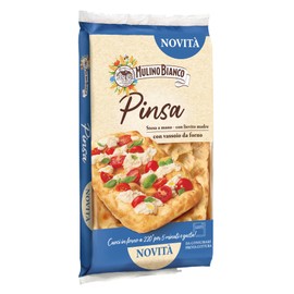 3X Mulino Bianco, Novità Pinsa in Vassoio Stesa a Mano con Lievito Madre 230g [3 Confezioni]