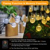 Realky Solar Garden Lights Outdoor, 43.3Ft 60LED Solar String Lights,