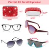 ToBeQueen Sunglass Holder for Car Dash,Eyeglasses Hanger for car,Glasses Holder