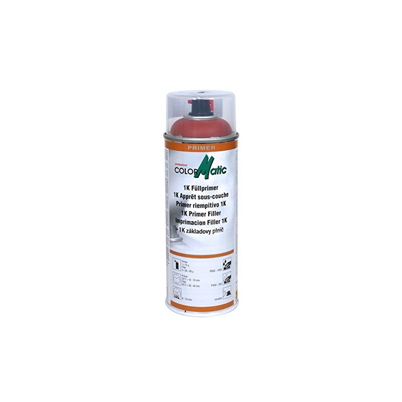Colormatic 856549 CM Professional HG8 Filling Primer, 400 ml, Red