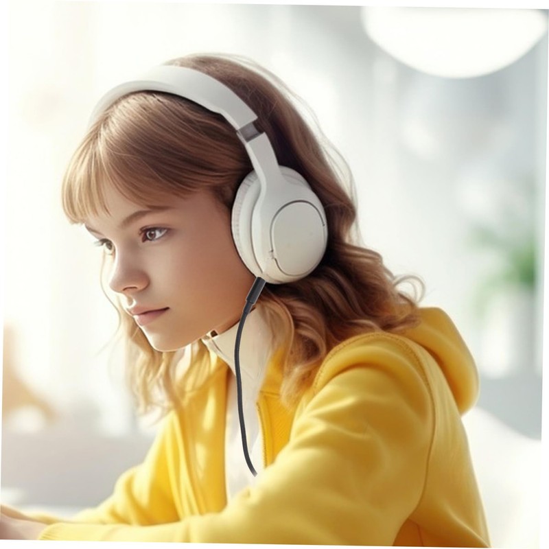 LABRIMP Inline Mute Control Cable for Gaming Headset Durable Audio