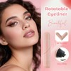 Pack of 2 Double Head Eyeliner Stamps, Wing Tip Pen,